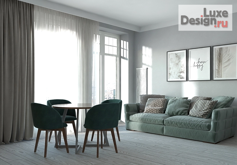 Дизайн интерьера гостиной "Гостиная" (фото 7)