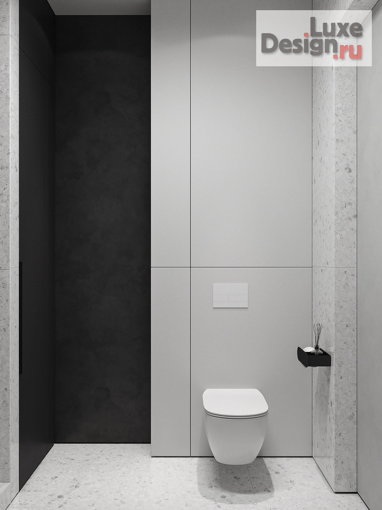 Дизайн интерьера трехкомнатной квартиры "ЖК Пресня Сити" (фото 13)