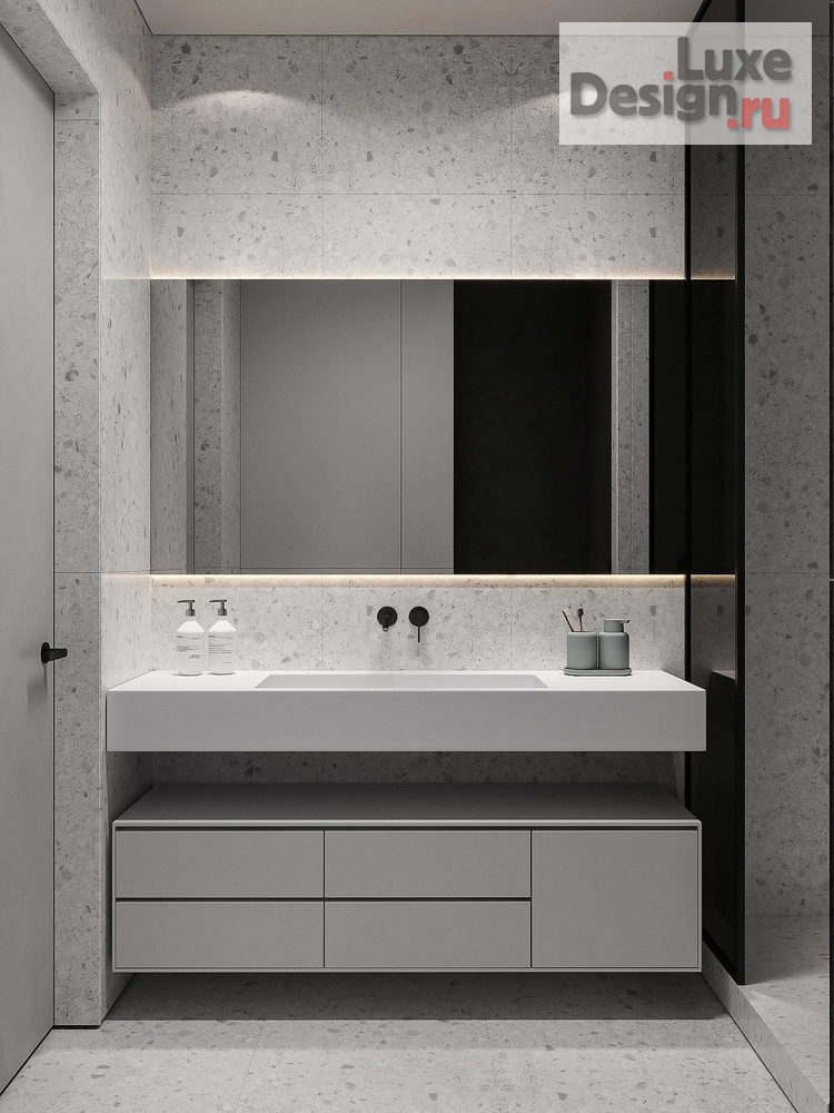 Дизайн интерьера трехкомнатной квартиры "ЖК Пресня Сити" (фото 14)