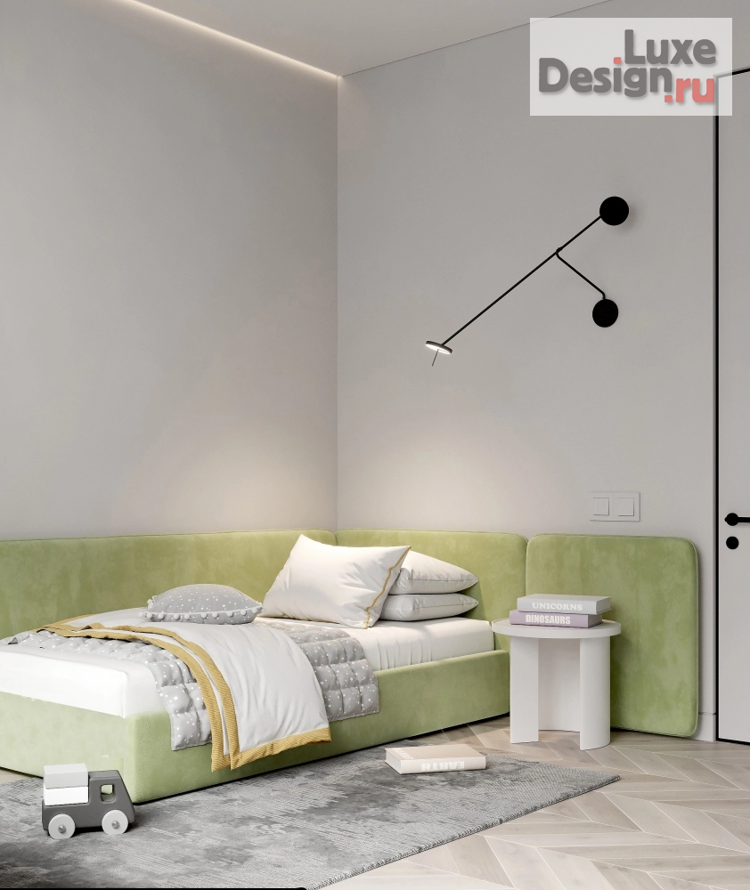 Дизайн интерьера трехкомнатной квартиры "ЖК Sidney Sity" (фото 13)