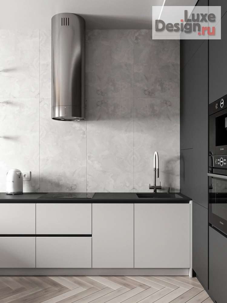 Дизайн интерьера трехкомнатной квартиры "ЖК Пресня Сити" (фото 3)