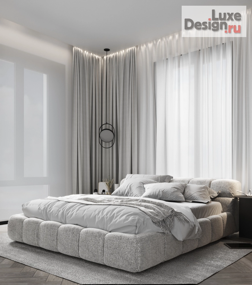 Дизайн интерьера двухкомнатной квартиры "ЖК Пресня Сити" (фото 15)