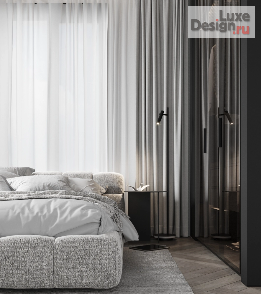 Дизайн интерьера двухкомнатной квартиры "ЖК Пресня Сити" (фото 16)