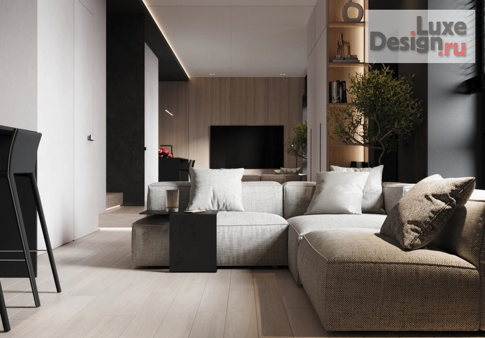 Дизайн интерьера таунхауса "ЖК Удача  юго запад" (фото 2)