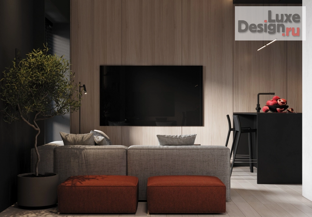 Дизайн интерьера таунхауса "ЖК Удача  юго запад" (фото 3)