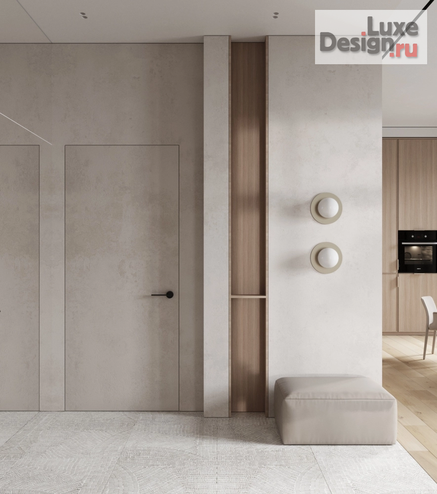 Дизайн интерьера двухкомнатной квартиры "ЖК ВТБ Арена Парк" (фото 6)