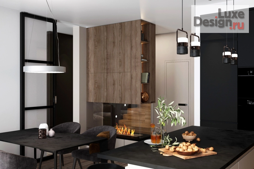 Дизайн интерьера таунхауса "Marsel" (фото 4)