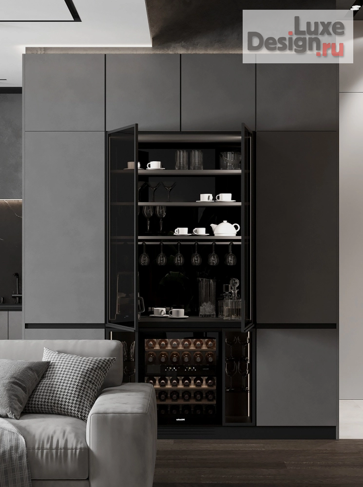 Дизайн интерьера трехкомнатной квартиры "ЖК Отрада-1, Красногорс" (фото 12)