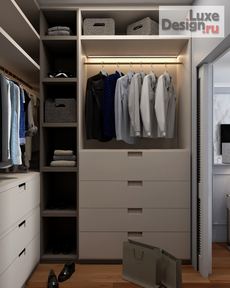 Дизайн интерьера двухкомнатной квартиры "Затверецкий квартал" (фото 28)