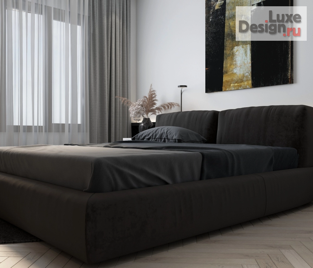 Дизайн интерьера двухкомнатной квартиры "WOOD AND BETON" (фото 21)