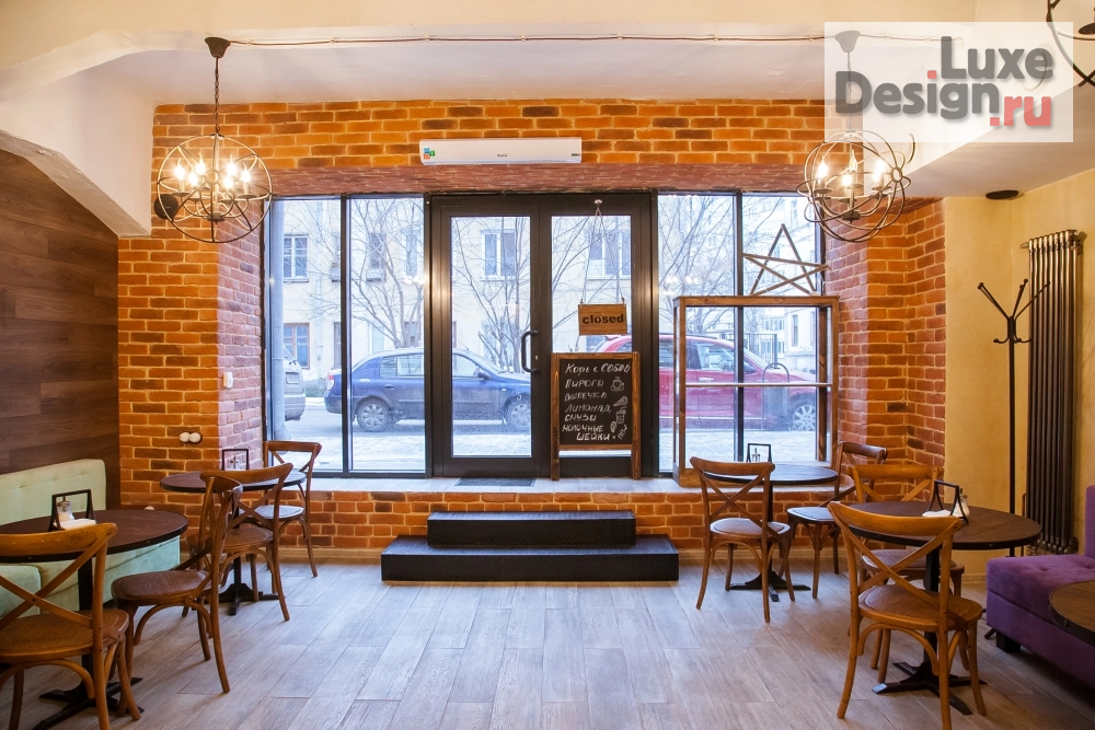 Дизайн интерьера кафе "Молодёжное кафе STUDENTS" (фото 3)