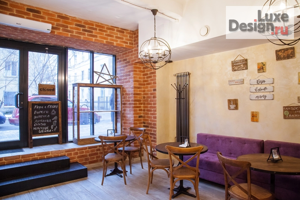 Дизайн интерьера кафе "Молодёжное кафе STUDENTS" (фото 4)