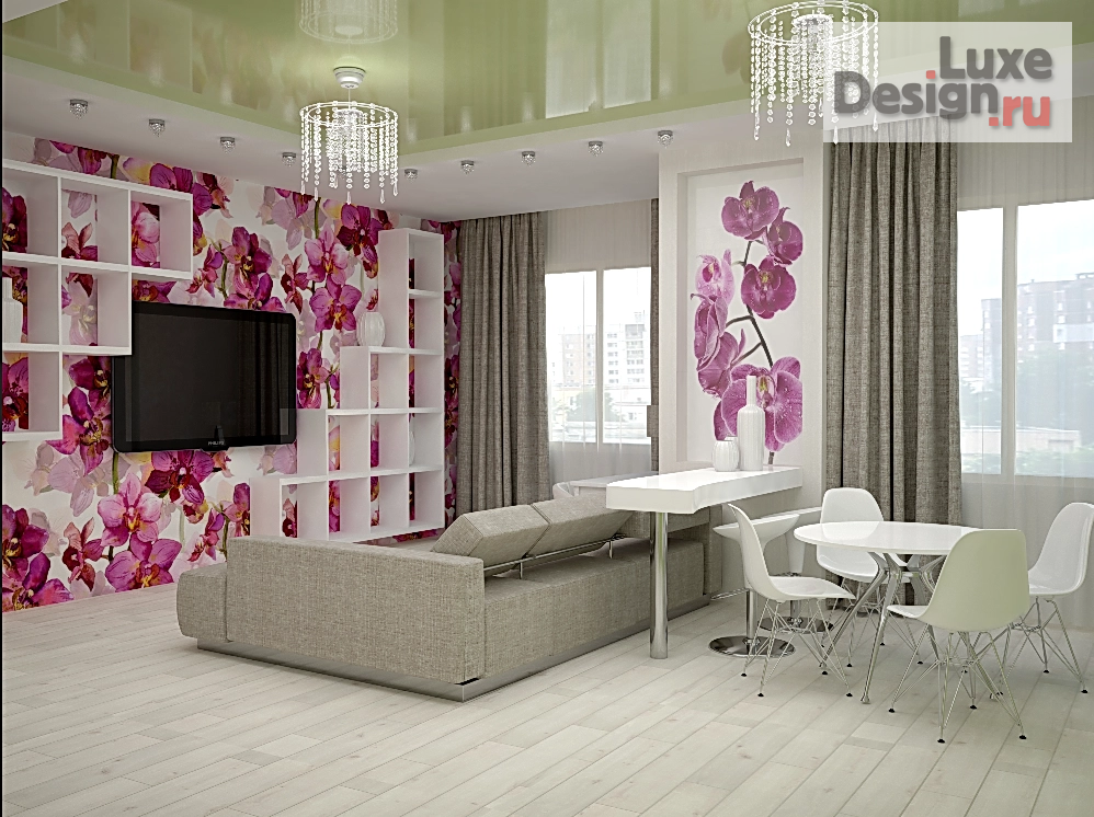 Дизайн интерьера квартиры студии "Квартира-студия в Твери" (фото 3)