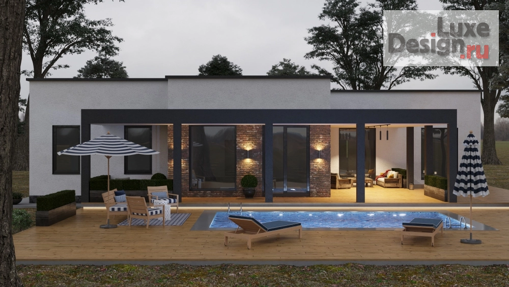 Частная архитектура "Экстерьер жилого дома" (фото 1)