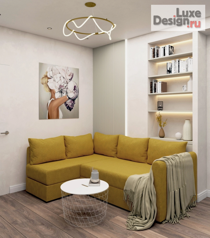 Дизайн интерьера квартиры "Квартира для молодой семьи с двумя детьми" (фото 5)