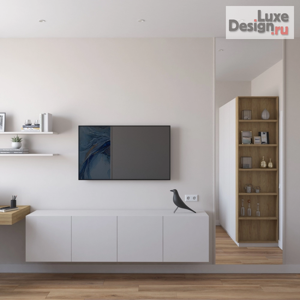 Дизайн интерьера трехкомнатной квартиры "Квартира в Твери в современном стиле" (фото 3)