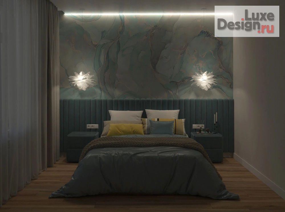 Дизайн интерьера трехкомнатной квартиры "Квартира в Твери в современном стиле" (фото 6)