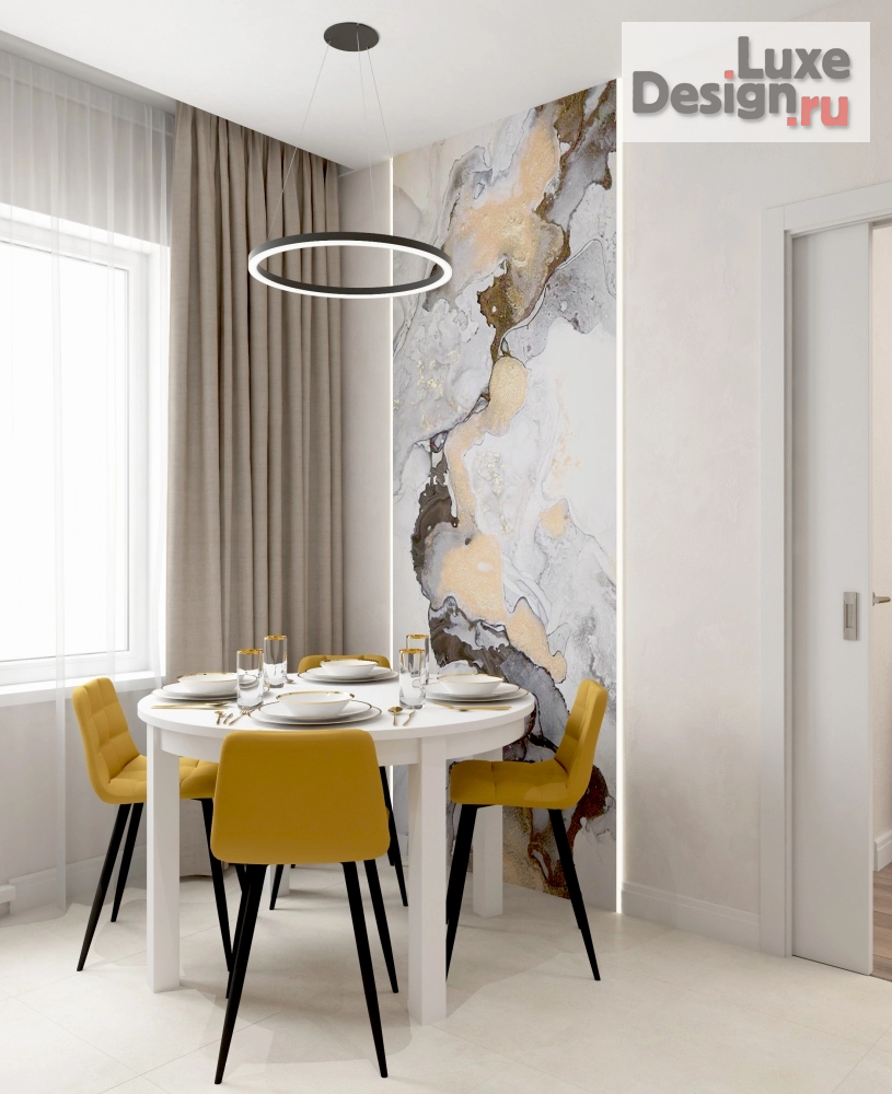 Дизайн интерьера квартиры "Квартира для молодой семьи с двумя детьми" (фото 1)