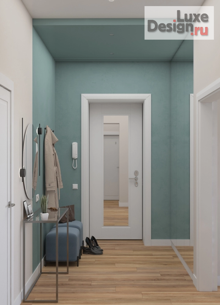 Дизайн интерьера трехкомнатной квартиры "Квартира в Твери в современном стиле" (фото 11)