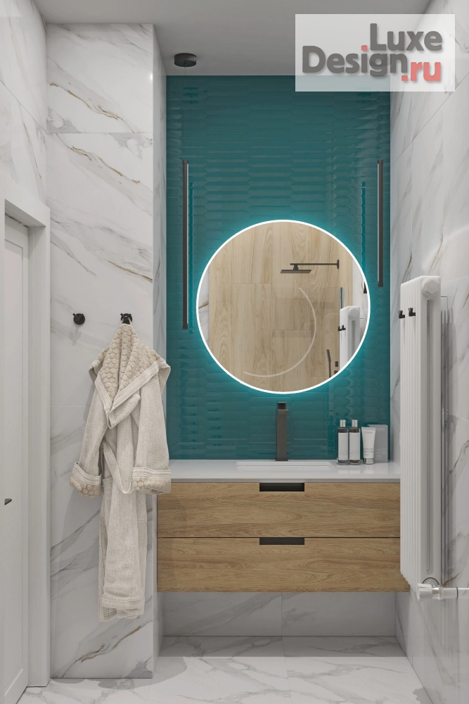 Дизайн интерьера трехкомнатной квартиры "Квартира в Твери в современном стиле" (фото 20)