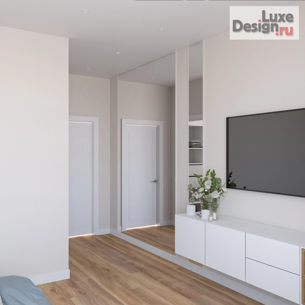 Дизайн интерьера трехкомнатной квартиры "Квартира в Твери в современном стиле" (фото 13)