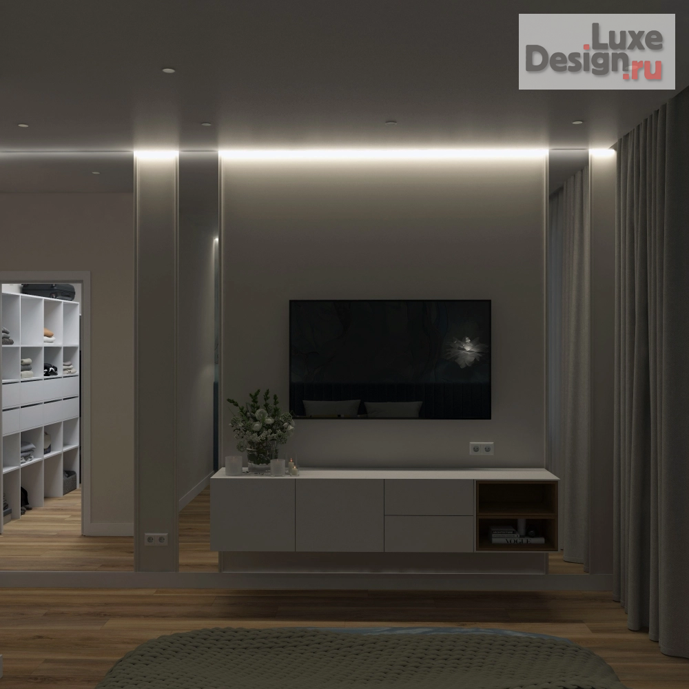 Дизайн интерьера трехкомнатной квартиры "Квартира в Твери в современном стиле" (фото 14)