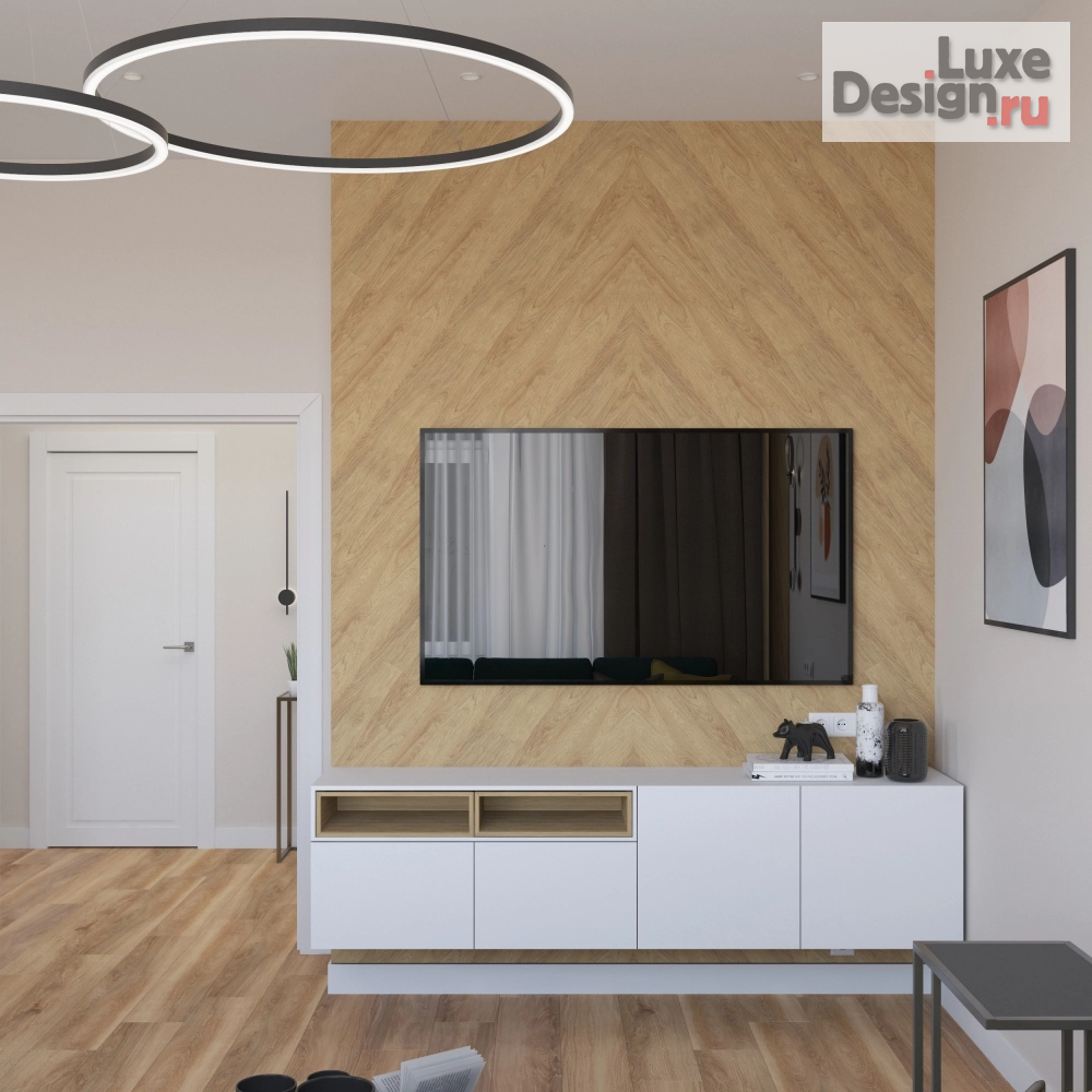 Дизайн интерьера трехкомнатной квартиры "Квартира в Твери в современном стиле" (фото 18)