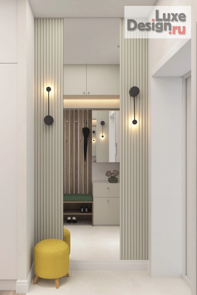 Дизайн интерьера квартиры "Квартира для молодой семьи с двумя детьми" (фото 4)