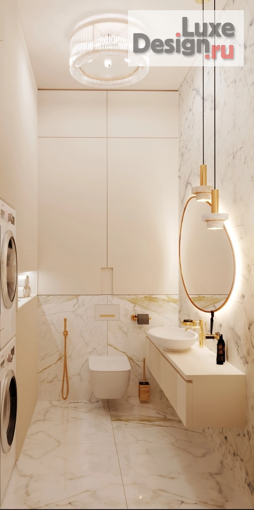 Дизайн интерьера апартаментов "Роскошные Апартаменты в ЖК BALCHUG VIEWPOINT" (фото 42)