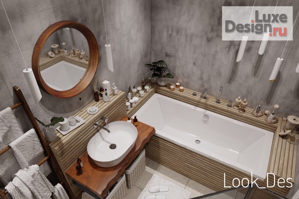 Дизайн интерьера ванной "Дизайн санузла" (фото 2)
