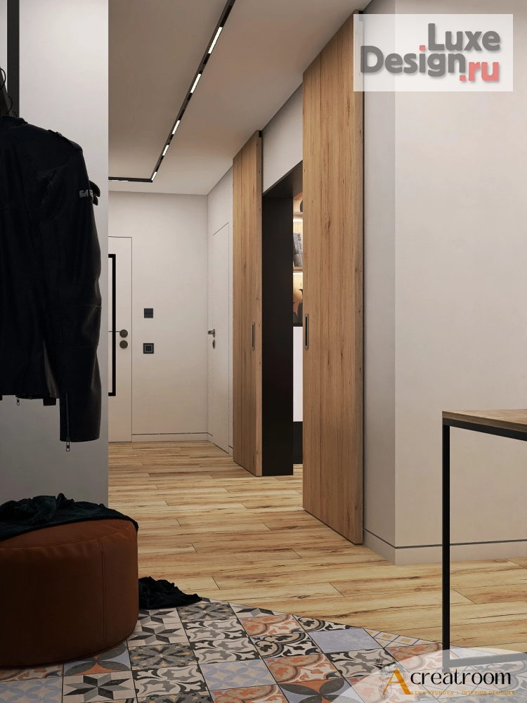 Дизайн интерьера трехкомнатной квартиры "Проект Freedom г. Москва" (фото 3)