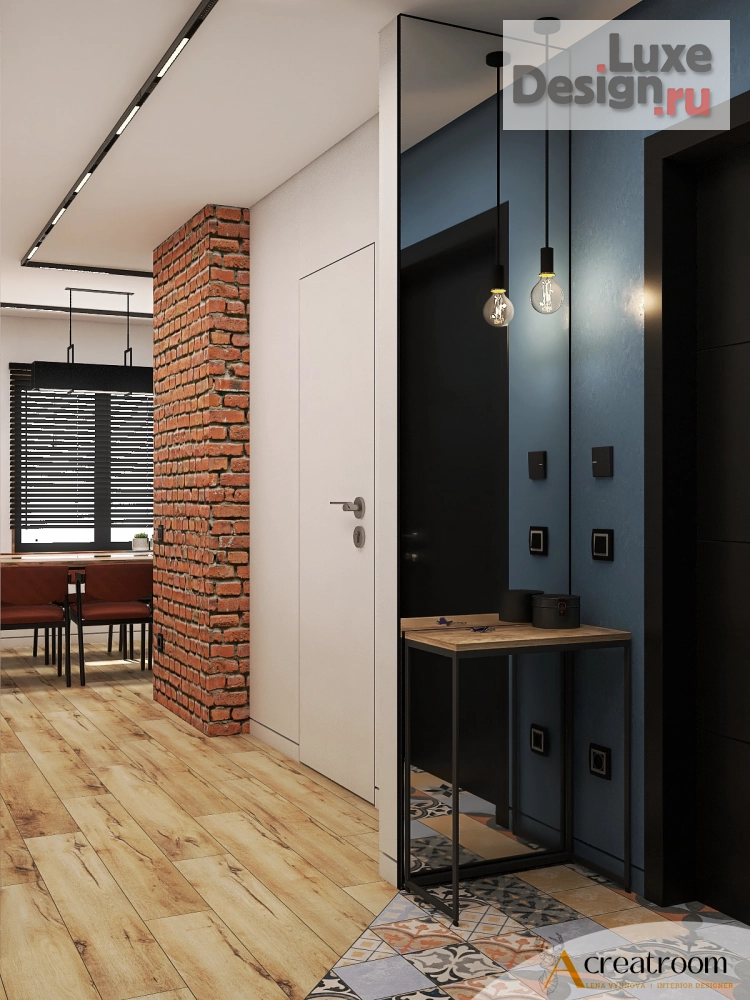 Дизайн интерьера трехкомнатной квартиры "Проект Freedom г. Москва" (фото 5)