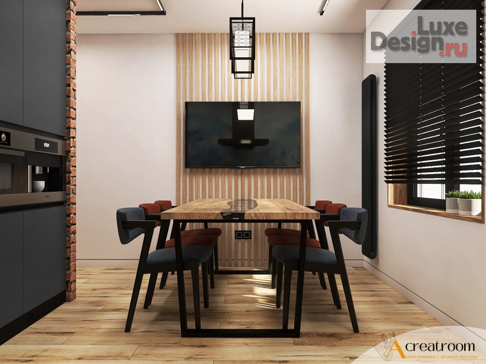 Дизайн интерьера трехкомнатной квартиры "Проект Freedom г. Москва" (фото 8)