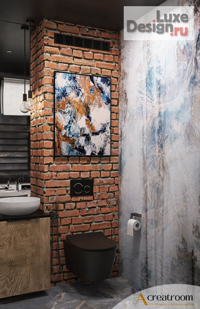 Дизайн интерьера трехкомнатной квартиры "Проект Freedom г. Москва" (фото 35)