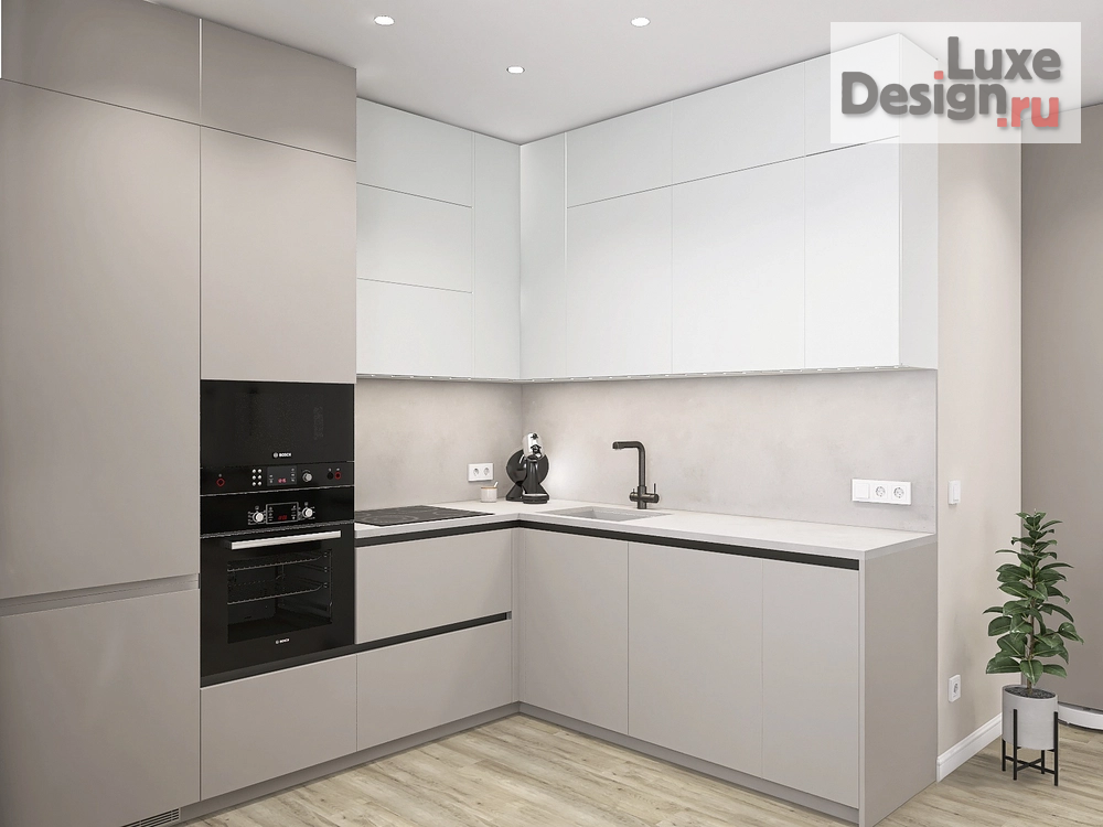 Дизайн интерьера комнаты "Кухня-гостиная в ЖК Рафинад г. Вологда" (фото 7)