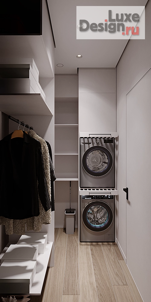 Дизайн интерьера двухкомнатной квартиры "Квартира ЖК Роттердам МСК" (фото 10)