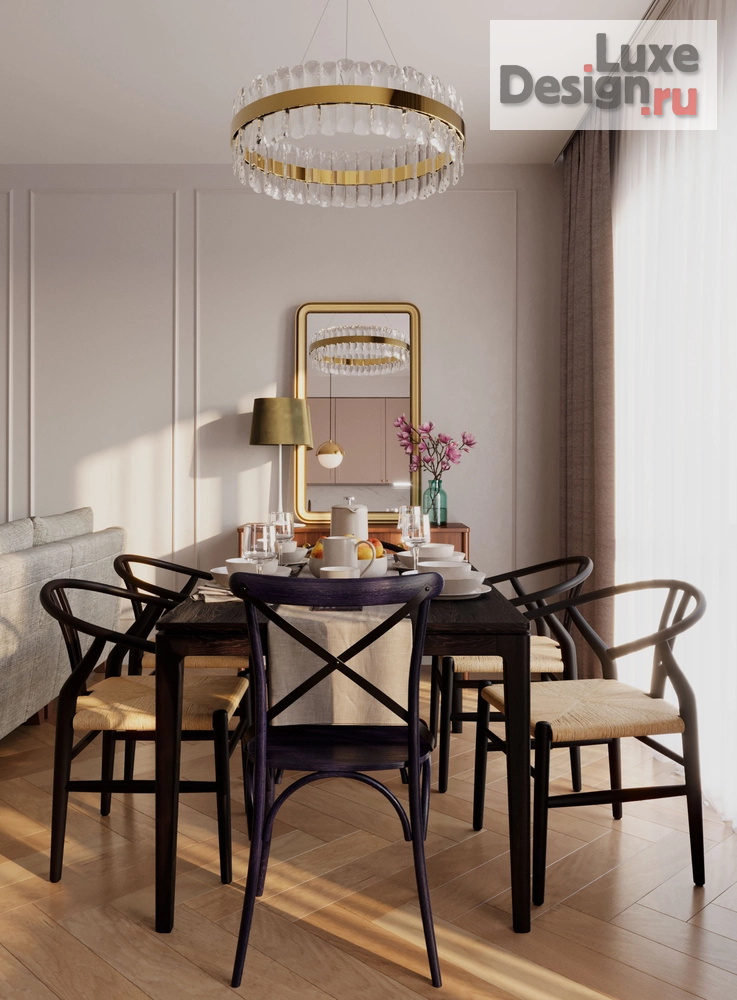 Дизайн интерьера квартиры "Двухуровневая квартира в Санкт-Петербурге" (фото 6)