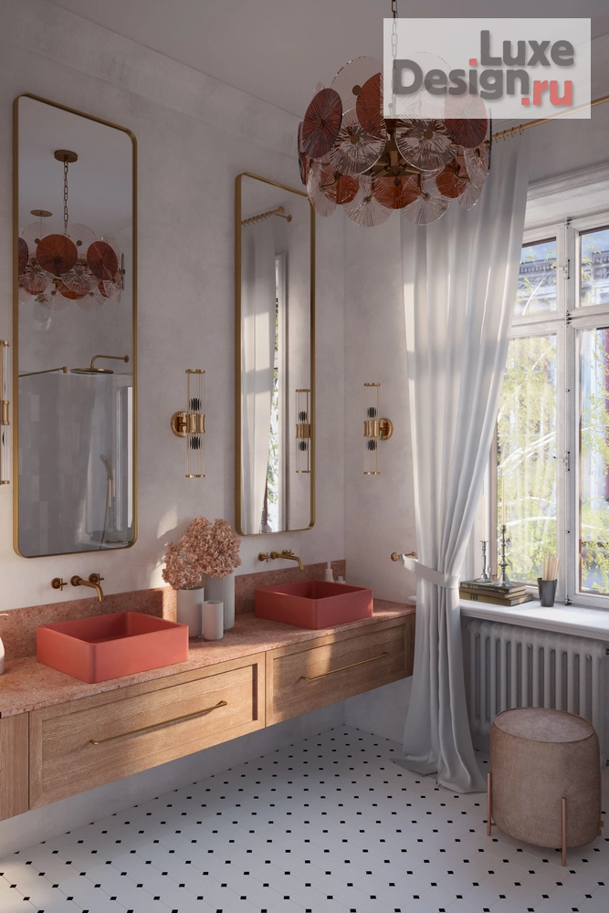 Дизайн интерьера ванной "Душевая комната в историческом центре Санкт-Петербурга" (фото 4)