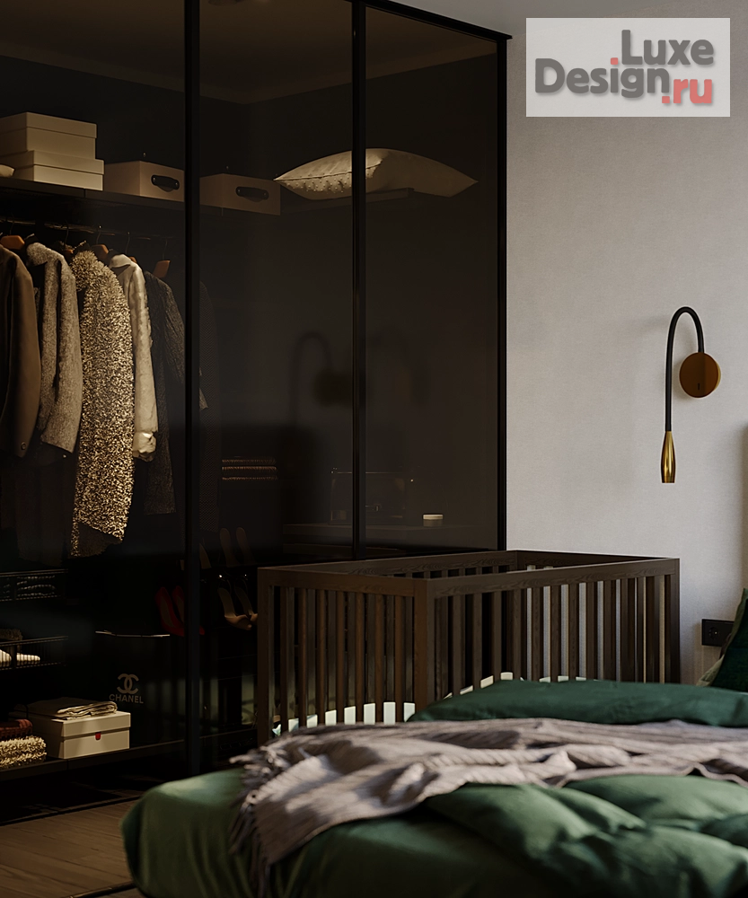 Дизайн интерьера трехкомнатной квартиры "Квартира в ЖК Прайм Приморский СПб (с частичной отделкой от застройщика)" (фото 15)