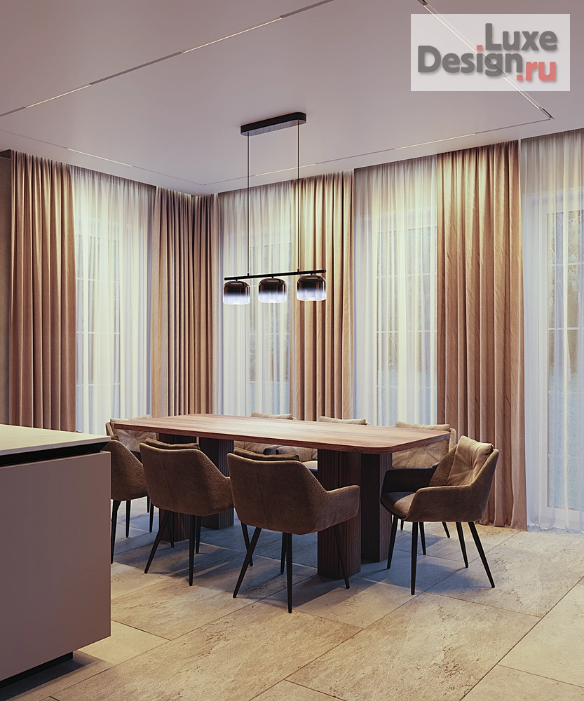 Дизайн интерьера частного дома "Загородный дом в г. Серпухове" (фото 5)