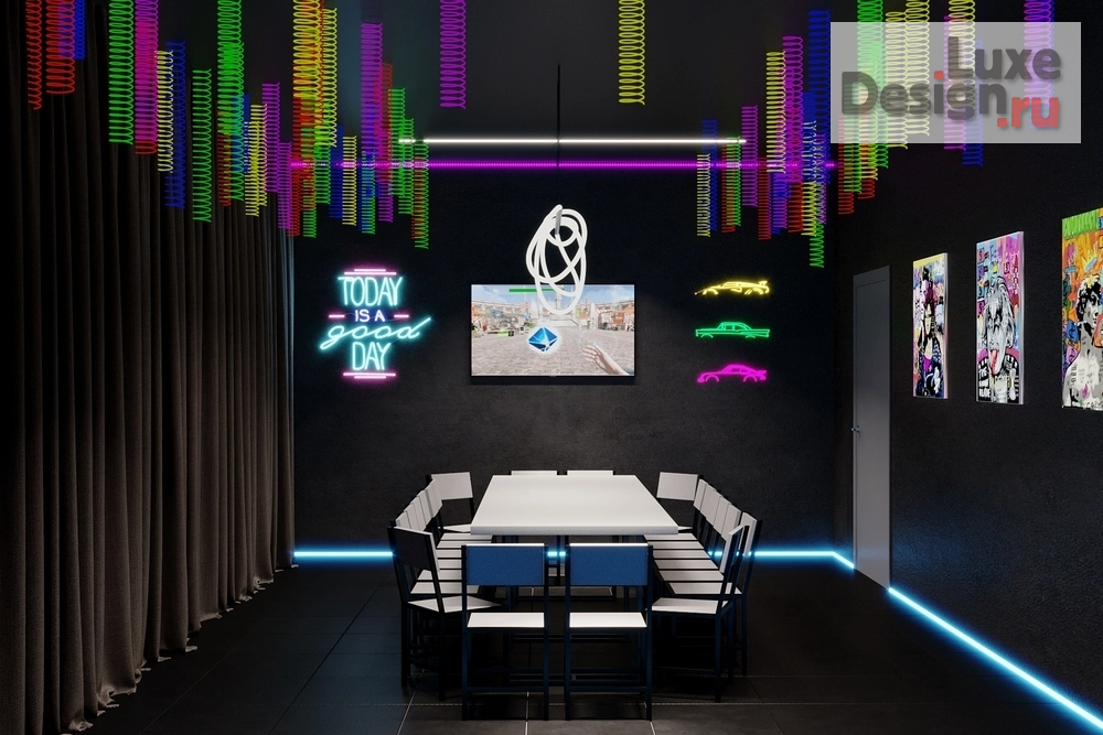 Дизайн интерьера клуба "VR-Арена Wow!Time" (фото 2)