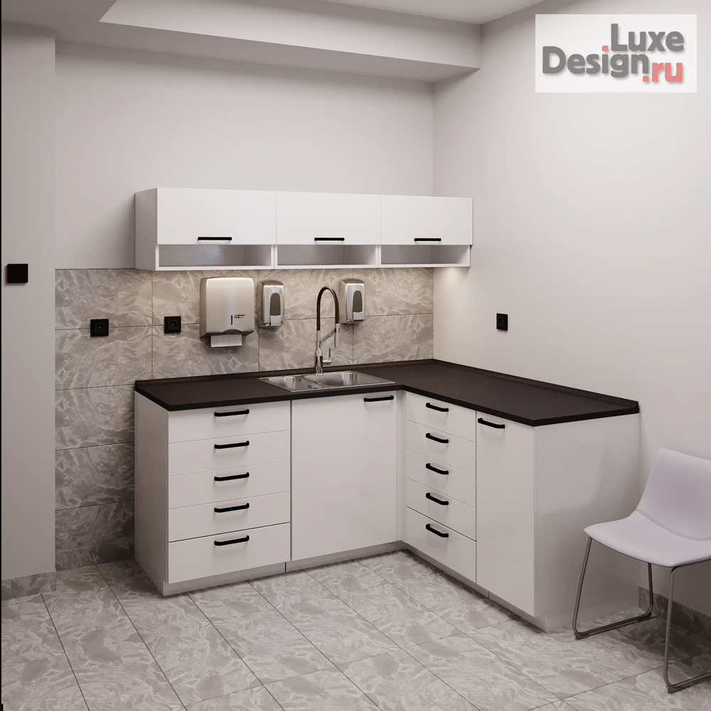 Дизайн интерьера лечебного учреждения "Подологический кабинет Podoc в Белграде" (фото 2)