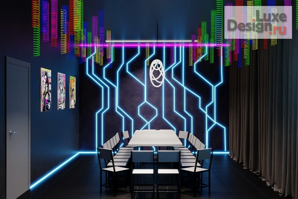 Дизайн интерьера клуба "VR-Арена Wow!Time" (фото 3)