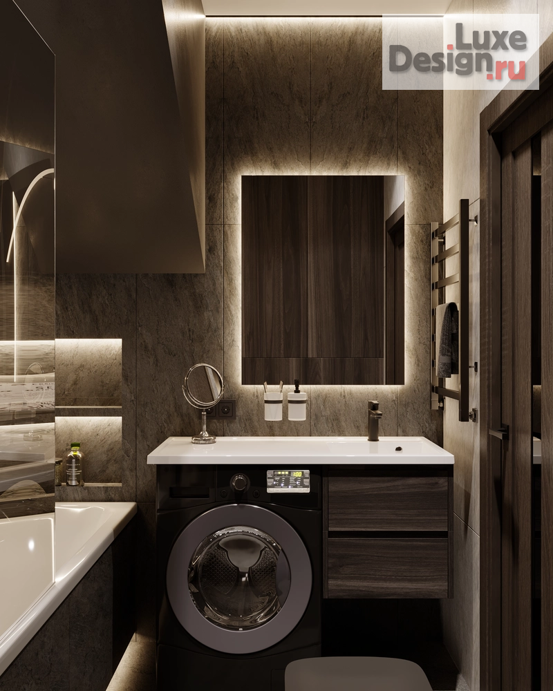 Дизайн интерьера таунхауса "Таунхаус 55 кв.м. ЖК Кривцово Тверь" (фото 3)