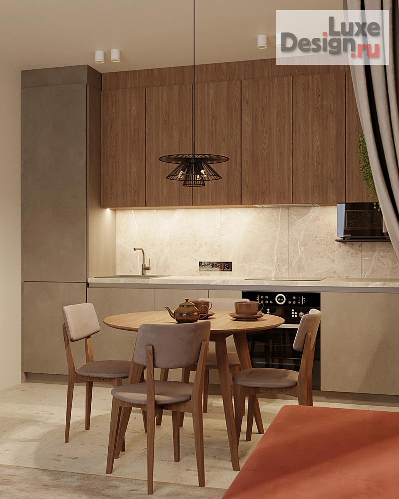 Дизайн интерьера квартиры "Квартира в ЖК Прокшино МСК" (фото 2)