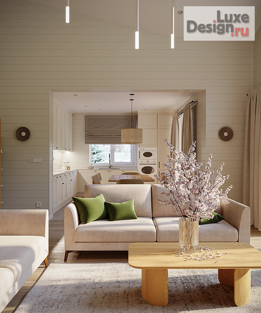 Дизайн интерьера частного дома "Дача на Истре 170 кв.м." (фото 19)