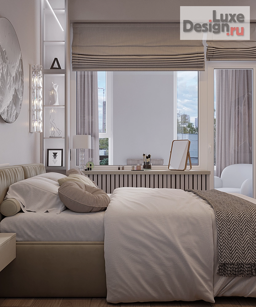 Дизайн интерьера двухкомнатной квартиры "Квартира ЖК Роттердам МСК" (фото 15)