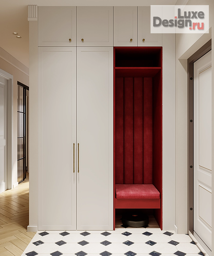 Дизайн интерьера двухкомнатной квартиры "Квартира 33 кв.м. метро Аэропорт МСК" (фото 6)