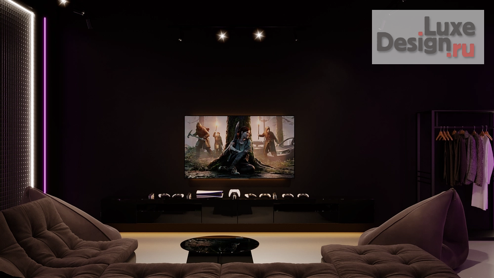 Дизайн интерьера клуба "Компьютерный клуб AURA, Елабуга" (фото 7)