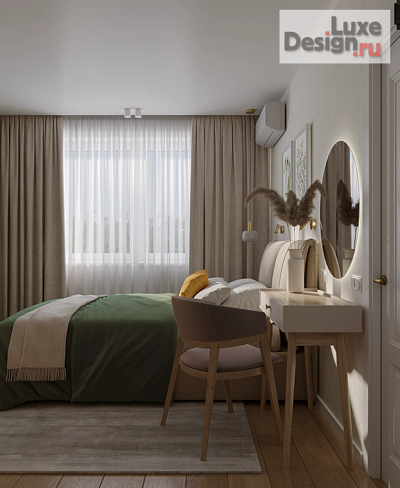 Дизайн интерьера двухкомнатной квартиры "Двушка в П-44 Митино" (фото 12)